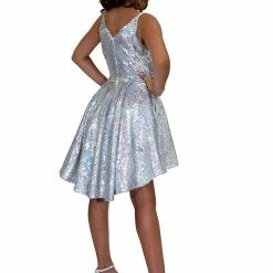 In Stock Marc Defang 5013 Size 8 Short Sequin Fun Fashion Girls Pageant Dress Interview