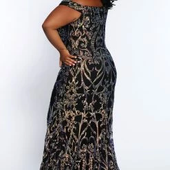 In Stock Tease Prom TE2105 Size 22 Prom Dress Off The Shoulder Mermaid Plus Sized TE 2105