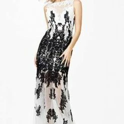 In Stock Jovani JVN26974 Size 2 Long Lace Prom Dress Pageant Gown Formal Evening Black Wedding Long Sleeve Dresses 8 In Stock Jovani JVN26974 Size 2 Long Lace Prom Dress Pageant Gown Formal Evening Black Wedding Long Sleeve Dresses