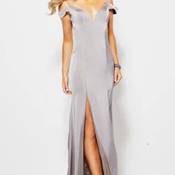 In Stock Jovani JVN 57297 Size 10 Off The Shoulder Prom Dress Burgundy Slit Evening Gown 13 In Stock Jovani JVN 57297 Size 10 Off The Shoulder Prom Dress Burgundy Slit Evening Gown