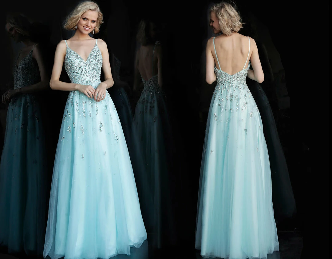 Discontinued Ballgown Dresses Jovani JVN62576 Light Blue Beaded Bodice Prom Dress Ball Gown 6 Discontinued Ballgown Dresses Jovani JVN62576 Light Blue Beaded Bodice Prom Dress Ball Gown