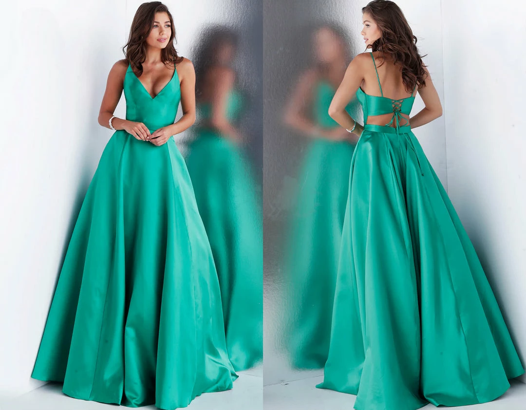 JVN By Jovani Jovani JVN66673 Lace Up Open Back Prom Dress Ball Gown A Line Evening Gown Ballgown Dresses 11 JVN By Jovani Jovani JVN66673 Lace Up Open Back Prom Dress Ball Gown A Line Evening Gown Ballgown Dresses