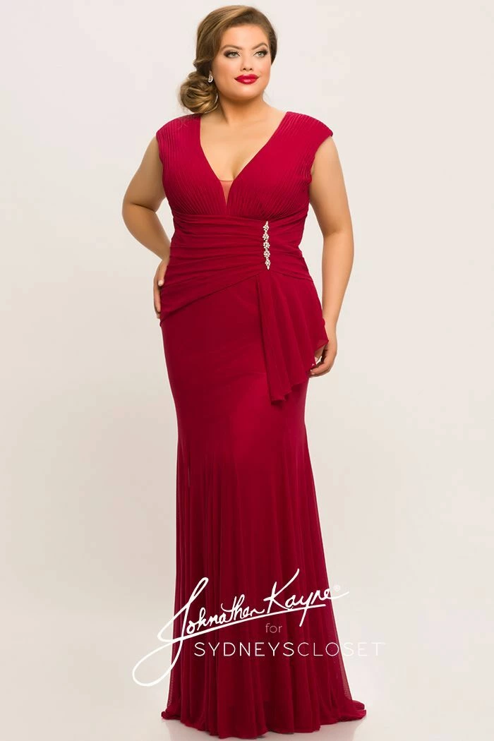 Discontinued Long Sleeve Dresses Johnathan Kayne For Sydneys Closet JK 2004 Plus Size Prom Dress Evening Gown 11 Discontinued Long Sleeve Dresses Johnathan Kayne For Sydneys Closet JK 2004 Plus Size Prom Dress Evening Gown