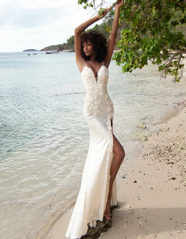 Mermaid Dresses Jovani 1012 Sequin Fitted Prom Dress Slit Prom Pageant Backless Floral Bodice 8 Mermaid Dresses Jovani 1012 Sequin Fitted Prom Dress Slit Prom Pageant Backless Floral Bodice