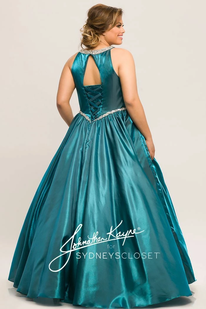 Johnathan Kayne For Sydneys Closet JK 2009 Iridescent Prom Dress Pageant Gown Ballgown Dresses 5 Johnathan Kayne For Sydneys Closet JK 2009 Iridescent Prom Dress Pageant Gown Ballgown Dresses