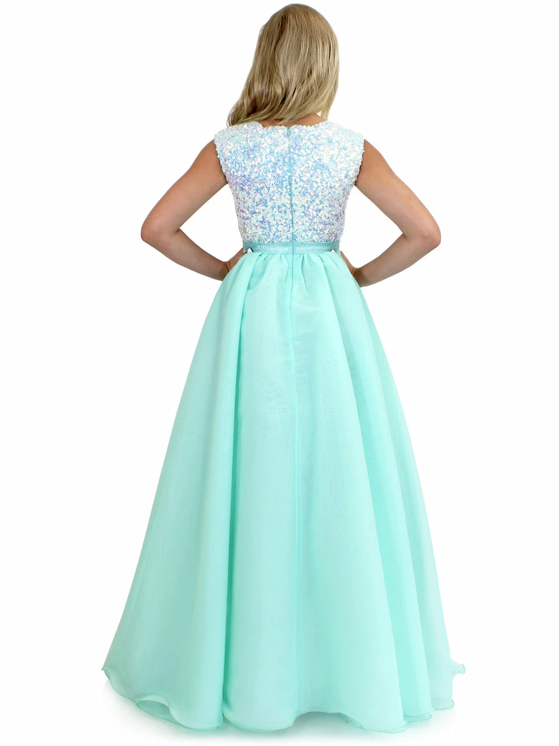 Marc Defang 5009 Long A Line Sequin Girls Ball Gown Pageant Dress Chiffon Kids Ballgown Dresses 7 Marc Defang 5009 Long A Line Sequin Girls Ball Gown Pageant Dress Chiffon Kids Ballgown Dresses