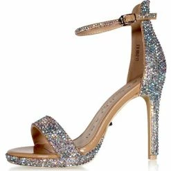 Formal Shoes Marc Defang Molley Crystal Platform Pageant Heel Prom Shoes Single Strap