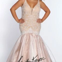 Johnathan Kayne For Sydney's Closet JK 2101 Plus Sized Mermaid Prom Dress JK2101 Mermaid Dresses 24 Johnathan Kayne For Sydney's Closet JK 2101 Plus Sized Mermaid Prom Dress JK2101 Mermaid Dresses