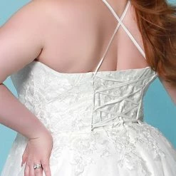 Sydney's Closet SC5277 Serena Wedding Dress Sweetheart Neckline Spaghetti Straps SC 5277 Corset Dresses
