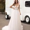 Ballgown Dresses White One Bridal NENA Pronovias Wedding Dress Sheer Lace Tulle Ball Gown 1 Ballgown Dresses White One Bridal NENA Pronovias Wedding Dress Sheer Lace Tulle Ball Gown
