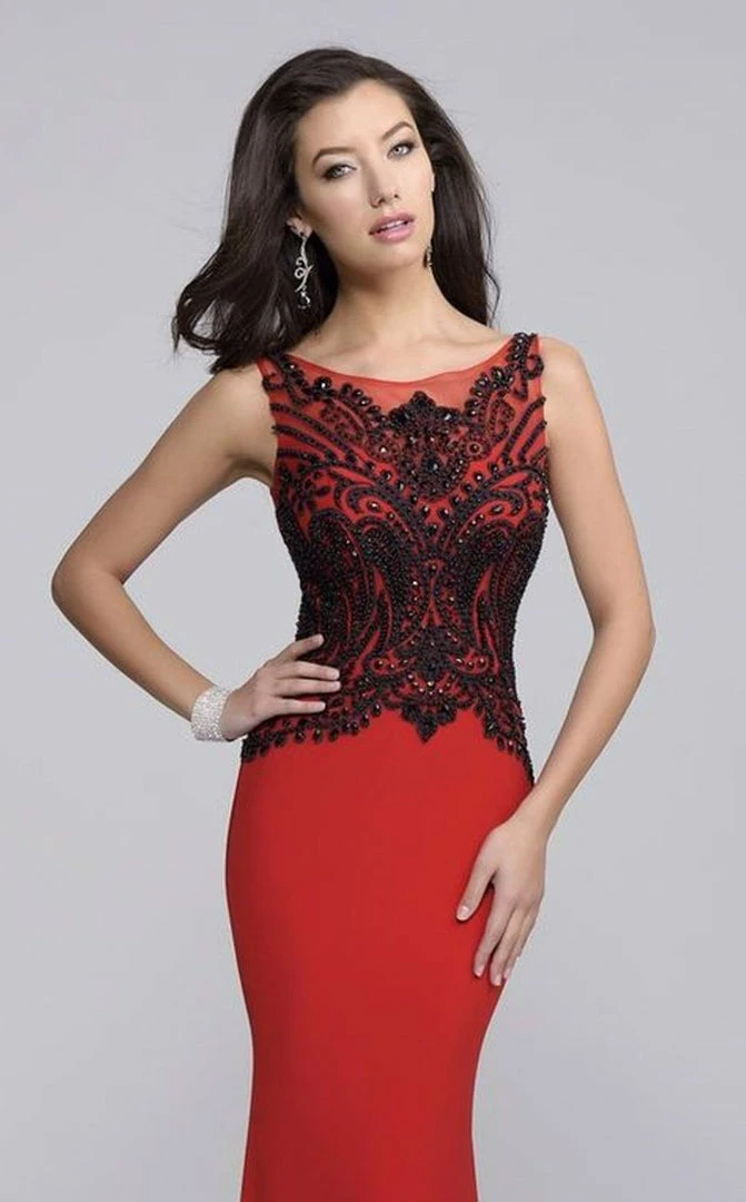 In Stock Nina Canacci 8124 Size 6 Long Fitted Formal Evening Gown Beaded Bodice Sheer 7 In Stock Nina Canacci 8124 Size 6 Long Fitted Formal Evening Gown Beaded Bodice Sheer