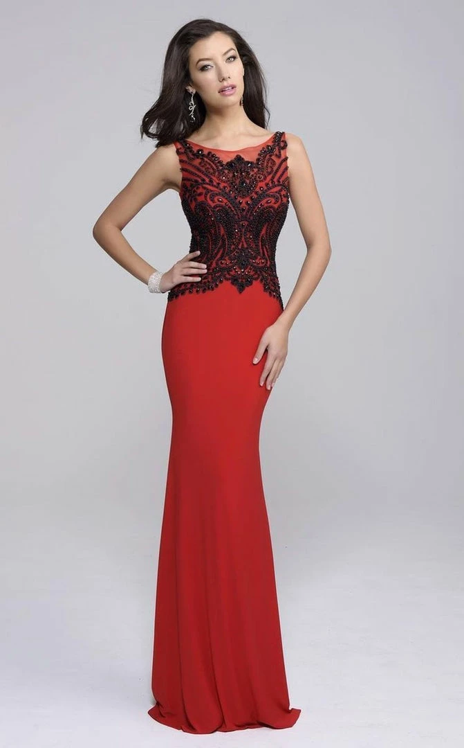 In Stock Nina Canacci 8124 Size 6 Long Fitted Formal Evening Gown Beaded Bodice Sheer 3 In Stock Nina Canacci 8124 Size 6 Long Fitted Formal Evening Gown Beaded Bodice Sheer