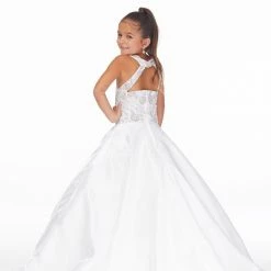 In Stock Ashley Lauren 8050 Lilac Size 8 Kids Pageant Dress Ball Gown With Pearl & Crystal Bodice Ballgown Dresses