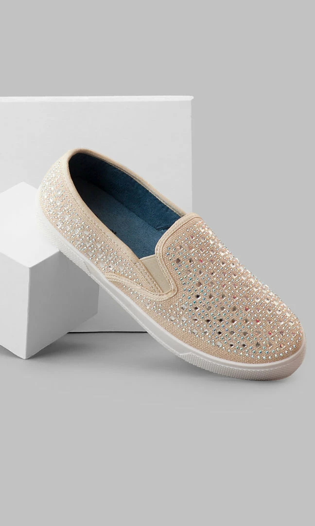 Your Party Shoes Peyton Slip On Sneakers Prom Shoes Crystal Embellished Canvas Flat Bling Formal Shoes 7 Your Party Shoes Peyton Slip On Sneakers Prom Shoes Crystal Embellished Canvas Flat Bling Formal Shoes