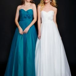 In Stock Nina Canacci 6573 Long Ballgown Prom Dress Pageant Gown Romantic Wedding Dress Size 12