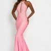 In Stock Mermaid Dresses Johnathan Kayne 2037 Size 0 Fitted Stretch Prom Dress Embellished Mermaid Pageant Gown