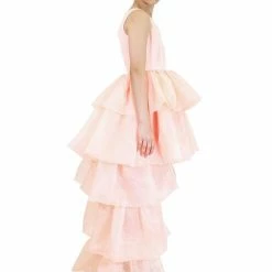Marc Defang 5027 Girls High Neck Ruffle High Low Detachable Skirt Pageant Dress 24 Marc Defang 5027 Girls High Neck Ruffle High Low Detachable Skirt Pageant Dress
