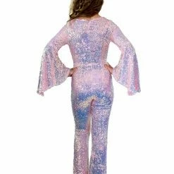 In Stock Jumpsuits & Rompers Marc Defang K8004 Size 14 Kids Sequin Bell Sleeve Jumpsuit Overskirt Pageant Fun Fashion 19 In Stock Jumpsuits & Rompers Marc Defang K8004 Size 14 Kids Sequin Bell Sleeve Jumpsuit Overskirt Pageant Fun Fashion