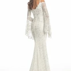 Discontinued Johnathan Kayne 8249 Long Lace Bell Sleeve Formal Dress Slit Pageant Gown Long Sleeve Dresses 20 Discontinued Johnathan Kayne 8249 Long Lace Bell Sleeve Formal Dress Slit Pageant Gown Long Sleeve Dresses