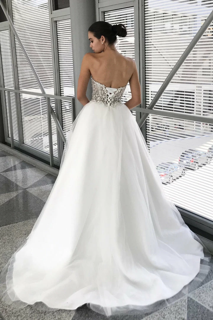 In Stock Johnathan Kayne Bridal B200 Size 16 Sheer Crystal A Line Ballgown Wedding Dress Bridal Gown Tulle Ballgown Dresses 4 In Stock Johnathan Kayne Bridal B200 Size 16 Sheer Crystal A Line Ballgown Wedding Dress Bridal Gown Tulle Ballgown Dresses