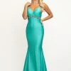 In Stock Johnathan Kayne 2210 Sz 4 Fitted Stretch Mermaid Prom Dress Pageant Gown