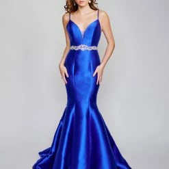 Nina Canacci 2318 Long Mermaid Prom Pageant Gown