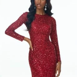 Ashleylauren Sequin Dresses Ashley Lauren 1985 Navy Evening Dress Sheer Long Sleeves Beaded Prom Dress Pageant Gown 23 Ashleylauren Sequin Dresses Ashley Lauren 1985 Navy Evening Dress Sheer Long Sleeves Beaded Prom Dress Pageant Gown