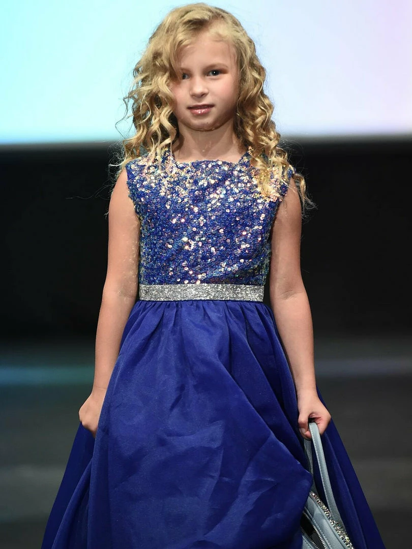 Marc Defang 5009 Long A Line Sequin Girls Ball Gown Pageant Dress Chiffon Kids Ballgown Dresses 14 Marc Defang 5009 Long A Line Sequin Girls Ball Gown Pageant Dress Chiffon Kids Ballgown Dresses