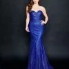In Stock Nina Canacci 9143 Size 4, 12 Long Mermaid Prom Dress Sweetheart Neckline