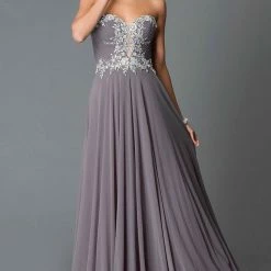 In Stock Jovani JVN33470 Black Size 0 Prom Dress Pageant Gown Long Chiffon Plunging Neckline