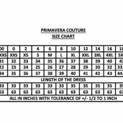 In Stock Primavera Couture 3636 Size 00 Long Fitted Beaded Prom Dress V Neck Slit Formal Pageant