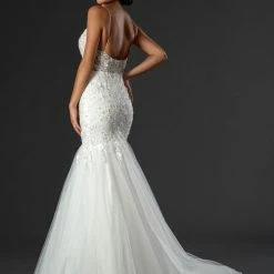 Mermaid Dresses Stella Couture 22043 Long Shimmer Mermaid Prom Dress Pageant Gown Bridal Wedding