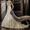 In Stock Mermaid Dresses Pronovias San Patrick Eden Bridal Gown Size 10 Off White Wedding Dress One Shoulder