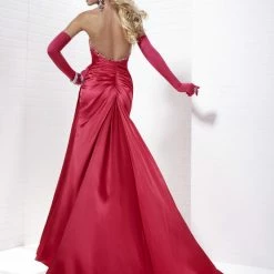 In Stock Mermaid Dresses Tiffany Designs 16684 Platinum Size 4,12 Prom Dress Pageant Gown Guest Gown