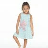 Ashley Lauren Kids Ashley Lauren 8037 Girls Short Tweed Dress Fun Fashion With Bow Detail