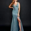 Nina Canacci 9121 Long Straight Prom Pageant Gown
