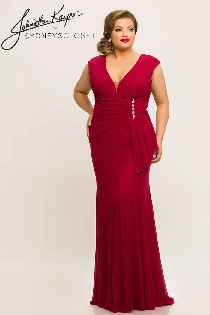 Discontinued Long Sleeve Dresses Johnathan Kayne For Sydneys Closet JK 2004 Plus Size Prom Dress Evening Gown 14 Discontinued Long Sleeve Dresses Johnathan Kayne For Sydneys Closet JK 2004 Plus Size Prom Dress Evening Gown