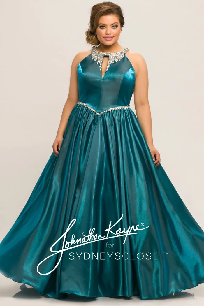 Johnathan Kayne For Sydneys Closet JK 2009 Iridescent Prom Dress Pageant Gown Ballgown Dresses 3 Johnathan Kayne For Sydneys Closet JK 2009 Iridescent Prom Dress Pageant Gown Ballgown Dresses