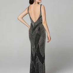 In Stock Primavera Couture 3629 Long Fitted Beaded Formal Prom Dress Backless Gown Size 8 42 In Stock Primavera Couture 3629 Long Fitted Beaded Formal Prom Dress Backless Gown Size 8