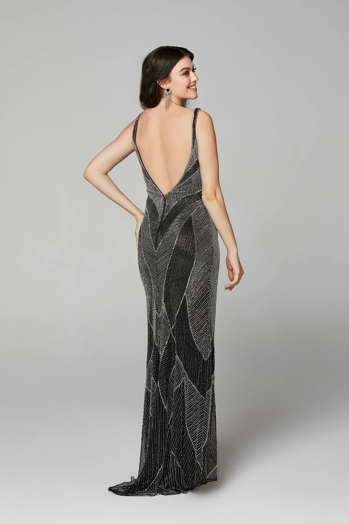 In Stock Primavera Couture 3629 Long Fitted Beaded Formal Prom Dress Backless Gown Size 8 19 In Stock Primavera Couture 3629 Long Fitted Beaded Formal Prom Dress Backless Gown Size 8