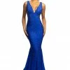 In Stock Mermaid Dresses Johnathan Kayne 9213 Royal Embellished Long Fitted Prom Dress Evening Gown Sizes 0, 2 1 In Stock Mermaid Dresses Johnathan Kayne 9213 Royal Embellished Long Fitted Prom Dress Evening Gown Sizes 0, 2