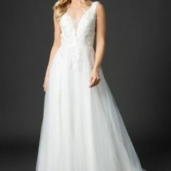 In Stock Nina Canacci 6557 Size 8,10,12 Long Ballgown Prom Pageant Gown Floral Lace Black Bridal Wedding Ballgown Dresses