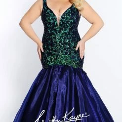 In Stock Johnathan Kayne For Sydney's Closet JK 2101 Sz 16 Mermaid Prom Dress JK2101 Plus Size
