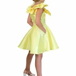 Marc Defang K6013 Short A Line Girls Pageant Cocktail Dress Interview Bow