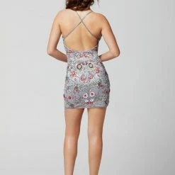 Primavera Couture 1938 Beaded Sequin Homecoming Dress Cocktail Short Prom Dress Sequin Dresses