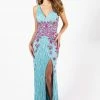 In Stock Backless Dresses Primavera Couture 3238 Size 14 Floral Sequin Fitted Formal Evening Dress Prom 1 In Stock Backless Dresses Primavera Couture 3238 Size 14 Floral Sequin Fitted Formal Evening Dress Prom