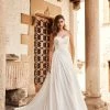 White One Bridal ZOE Pronovias Wedding Dress Ruched A Line Ball Gown